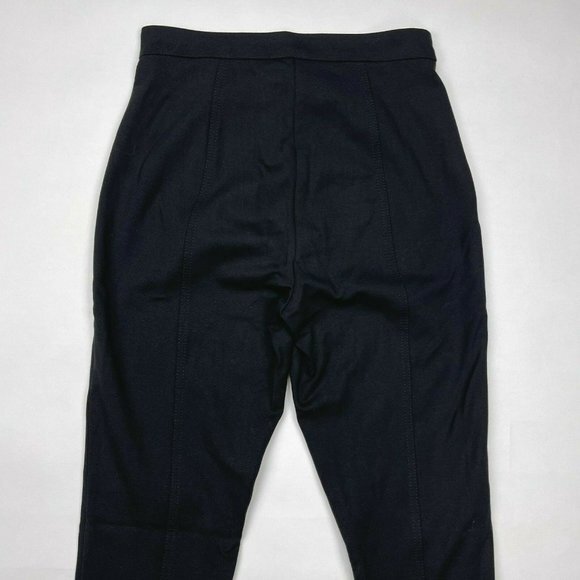 Annette Gortz Trouser Ankle Zip Flat Front Stretch Viscose Pant Women 36 Small - Picture 4 of 11